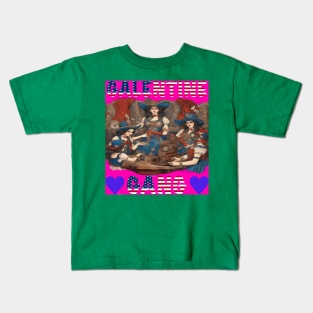 Galentine gang card night Kids T-Shirt